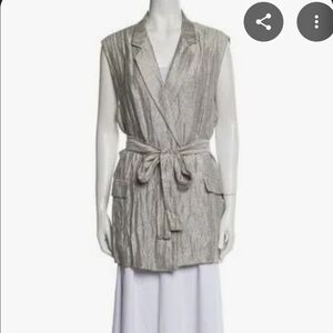 Lafayette 148 New York Gray Vest